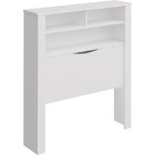 Cabeceira Box Solteiro 7581x-castro - Branco Texturizado