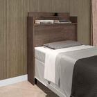 Cabeceira Box Solteiro Austin Chocolate