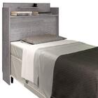 Cabeceira Box Solteiro Austin Cinza Mad