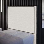 Cabeceira Box Solteiro Com Tachas 100 Cm Vicenza L02 Bouclê C