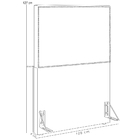 Cabeceira Box Solteiro Com Tachas 100 Cm Vicenza L02 Couríssi