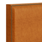 Cabeceira Box Solteiro Com Tachas 100 Cm Vicenza L02 Couríssi