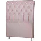 Cabeceira Box Solteiro Domus 90 Cm Com Strass Pf Móveis