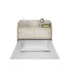 Cabeceira Box Solteiro Elisa Avelã Ou Avelã/castanho