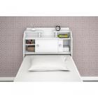 Cabeceira Box Solteiro Elisa Branco Ou Branco/rosa