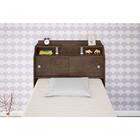 Cabeceira Box Solteiro Elisa Chocolate