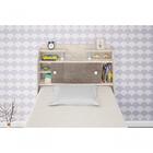 Cabeceira Box Solteiro Elisa Flex Avelã Madeira Castanho Fram