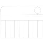 Cabeceira Brandemburgo Casal Branca