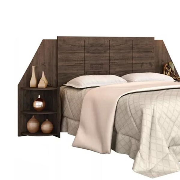 Cabeceira Bréscia II Queen 1,60 - Café