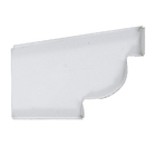 Cabeceira Calha Moldura 28 Direita Branca Calha Forte