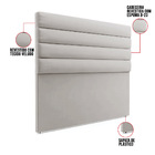 Cabeceira California Para Cama Box Casal 140 Cm Veludo M11 -