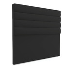 Cabeceira California Para Cama Box Casal 140 Cm Veludo M11 -