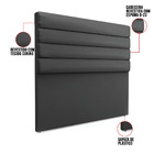 Cabeceira California Para Cama Box King 190 Cm Corino - D'ros