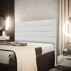 Cabeceira California Para Cama Box King 190 Cm Linho - D'ross