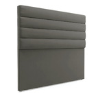 Cabeceira California Para Cama Box King 190 Cm Suede Grafite