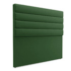 Cabeceira California Para Cama Box King 190 Cm Suede Verde M1