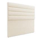 Cabeceira California Para Cama Box King 190 Cm Veludo Bege M1