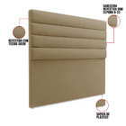 Cabeceira California Para Cama Box Queen 160 Cm Suede - D'ros