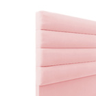 Cabeceira California Para Cama Box Queen 160 Cm Suede - D'ros