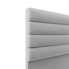 Cabeceira California Para Cama Box Queen 160 Cm Suede - D'ros