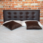 Cabeceira Cama Box 15 Corino Casal 140x60 Rbl