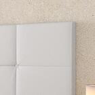 Cabeceira Cama Box Casal 1,40 Suspensa Bia Corino - Branco -