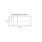 Cabeceira Cama Box Casal 10 Blocos Alce Couch Linho Marrom Es