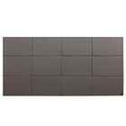 Cabeceira Cama Box Casal 12 Blocos Alce Couch Linho Cinza 75c