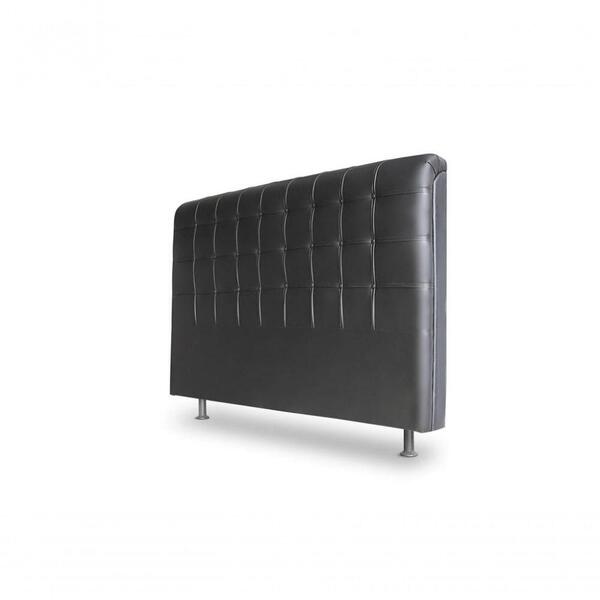 Cabeceira Cama Box Casal 140 Cm Ana - Preto Corino