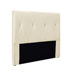 Cabeceira Cama Box Casal 140 Cm Aquilla Linho Pérola S04 - D'