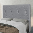 Cabeceira Cama Box Casal 140 Cm Aquilla Linho S04 - D'rossi -