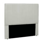 Cabeceira Cama Box Casal 140 Cm Arizona Veludo Prata S04 - D'