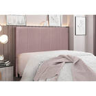 Cabeceira Cama Box Casal 140 Cm Arizona Veludo S04 - D'rossi