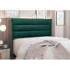 Cabeceira Cama Box Casal 140 Cm Arles Veludo S04 - D'rossi -