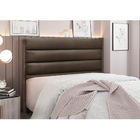 Cabeceira Cama Box Casal 140 Cm Arles Veludo S04 - D'rossi -