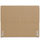 Cabeceira Cama Box Casal 140 Cm Aurora W01 Bouclê Mostarda -