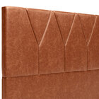 Cabeceira Cama Box Casal 140 Cm Aurora W01 Couríssimo Camel -