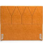 Cabeceira Cama Box Casal 140 Cm Aurora W01 Couríssimo Whisky