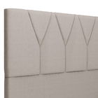 Cabeceira Cama Box Casal 140 Cm Aurora W01 Linho Bege - Lyam