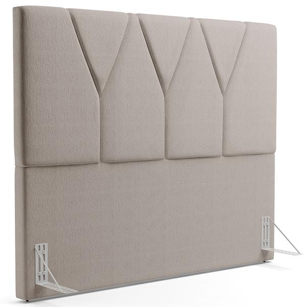 Cabeceira Cama Box Casal 140 Cm Aurora W01 Linho Bege - Lyam