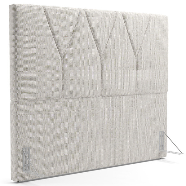 Cabeceira Cama Box Casal 140 Cm Aurora W01 Linho Champagne -