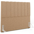 Cabeceira Cama Box Casal 140 Cm Dália W01 Bouclê Mostarda - L