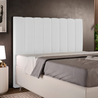 Cabeceira Cama Box Casal 140 Cm Dália W01 Facto Branco - Lyam