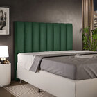 Cabeceira Cama Box Casal 140 Cm Dália W01 Facto Verde Musgo -