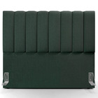 Cabeceira Cama Box Casal 140 Cm Dália W01 Linho Verde Musgo -