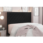 Cabeceira Cama Box Casal 140 Cm Dubai Veludo S04 - D'rossi -