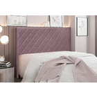 Cabeceira Cama Box Casal 140 Cm Dubai Veludo S04 - D'rossi -