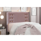 Cabeceira Cama Box Casal 140 Cm Gênova Veludo Lilás S04 - D'r