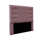 Cabeceira Cama Box Casal 140 Cm Gênova Veludo Uva S04 - D'ros