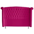 Cabeceira Cama Box Casal 140 Cm Malibu Rosa Pink Dimazza Móve